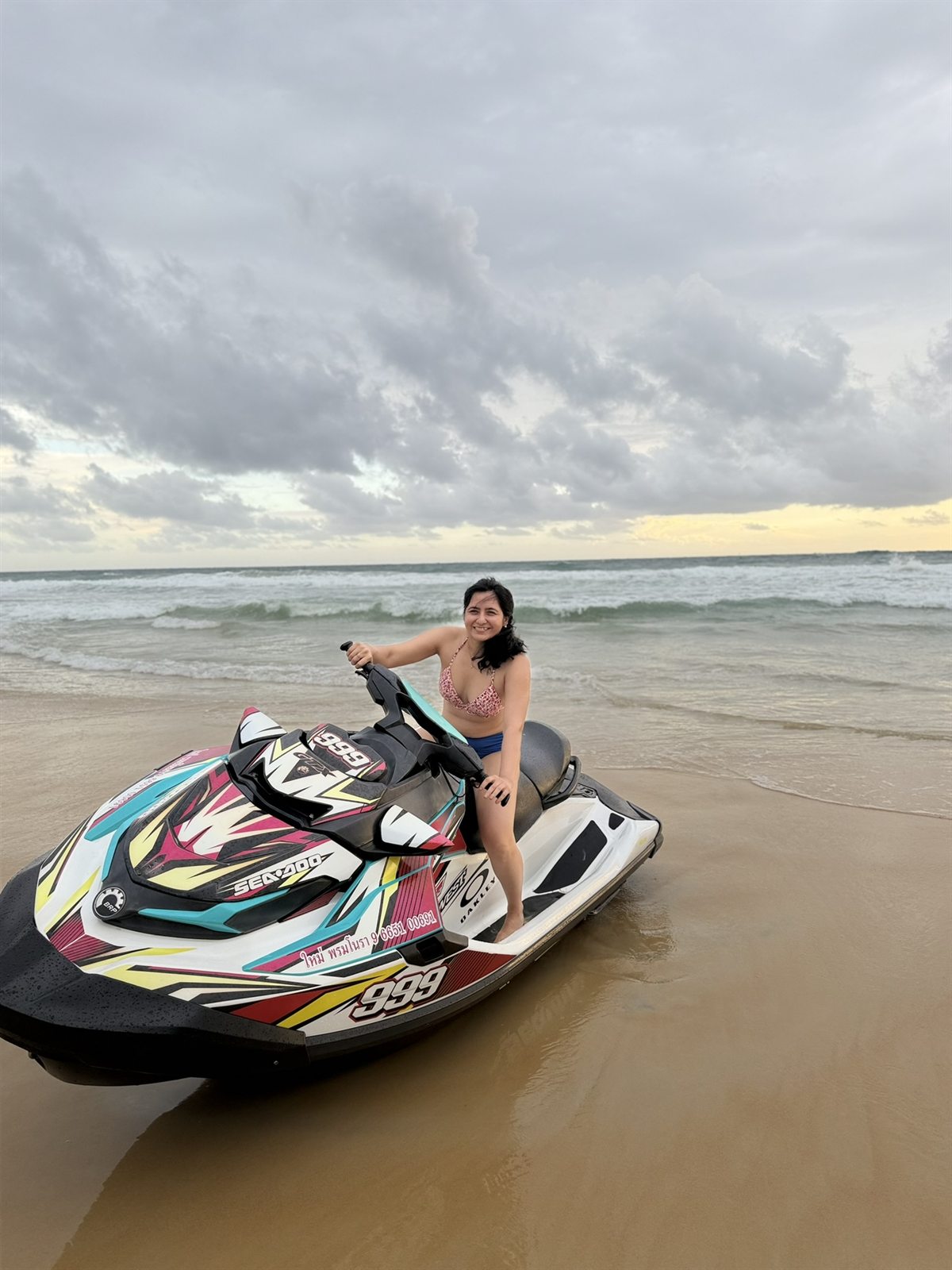 Beach ride adventure